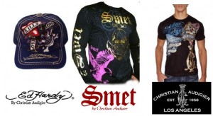 christian audigier marques smet ed hardy