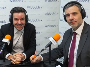 Samy Thuillier (Cavalier Bleu) au micro de Stéphane Vincent