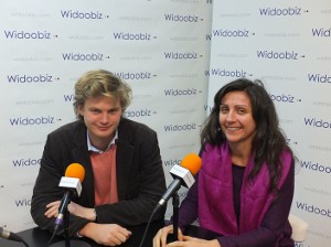 Nicolas de Bronac (Sequoia Pressing) au micro de Nathalie Busiaux